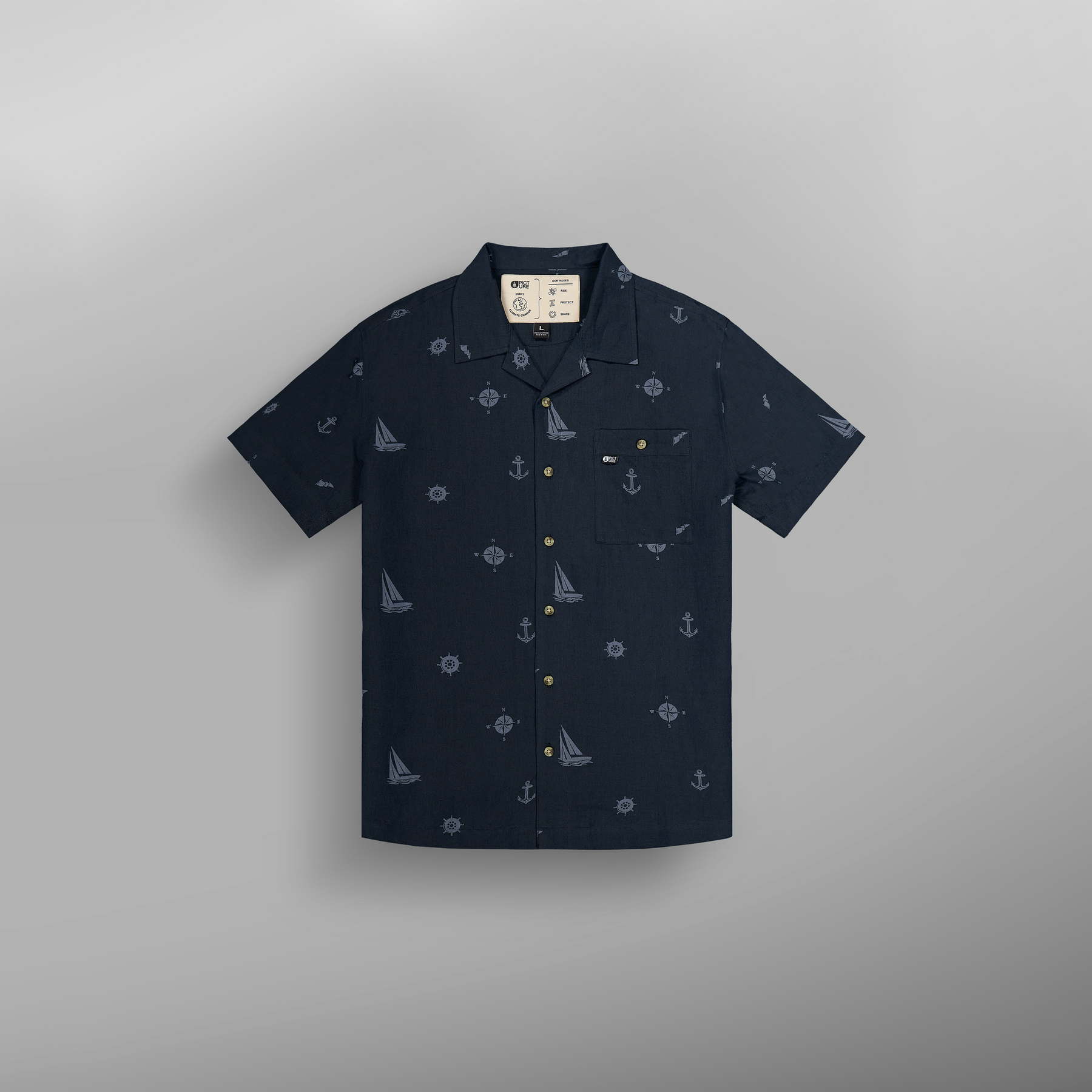 MOKARA SHIRT __color:Sailor_Print#48