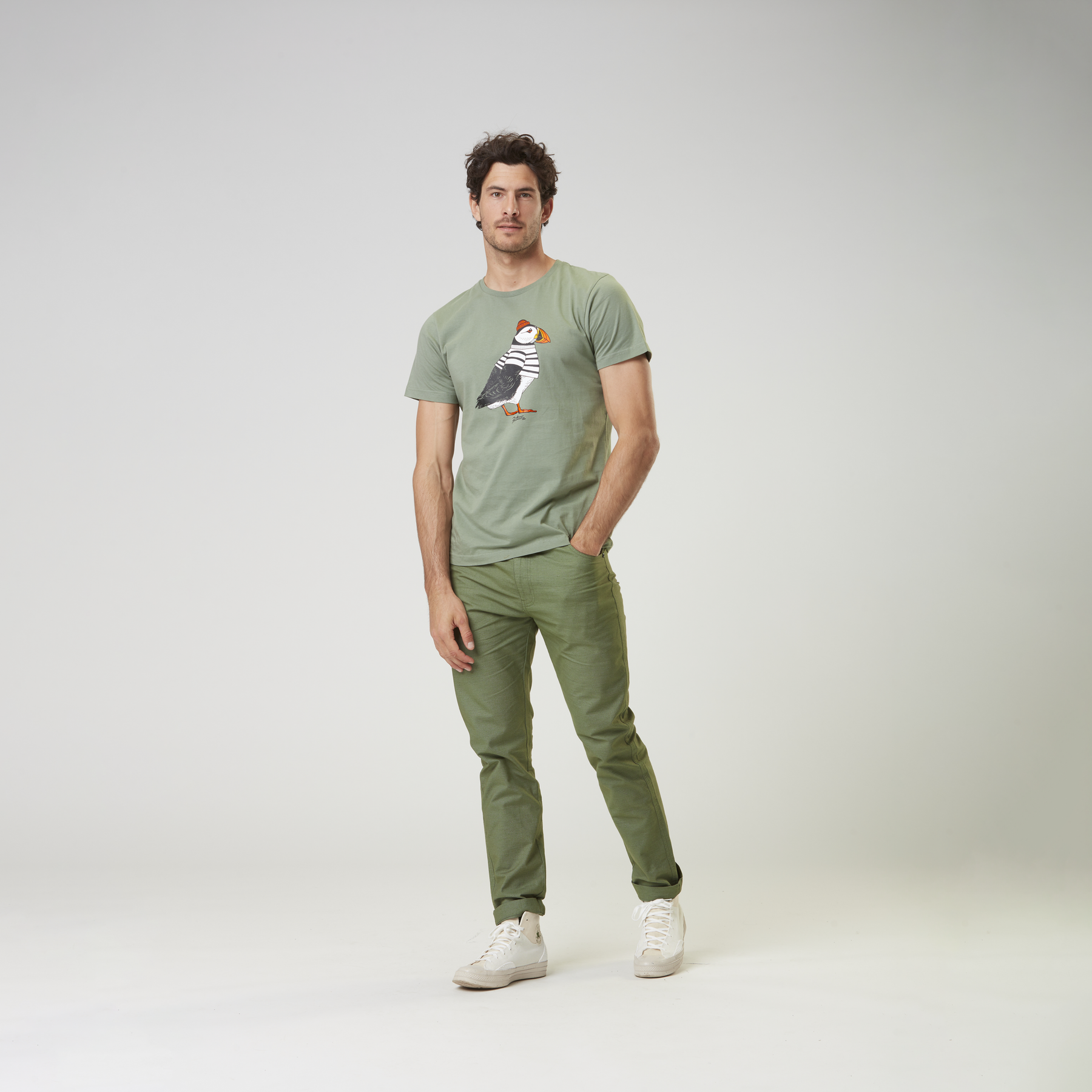 POCKHAN TEE __color:Green_Spray#0