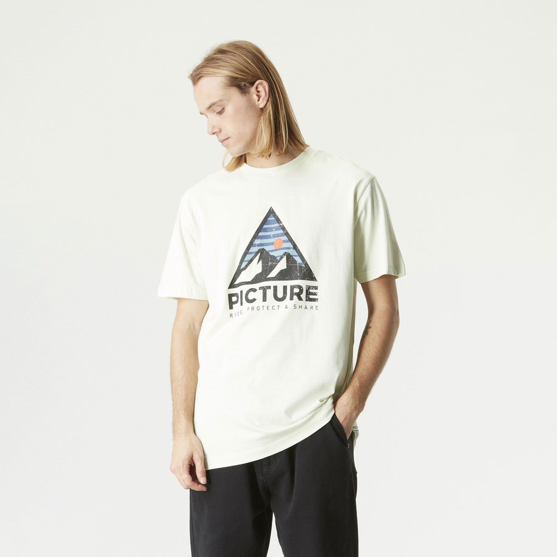 AUTHENTIC TEE __color:Almost_Aqua#0