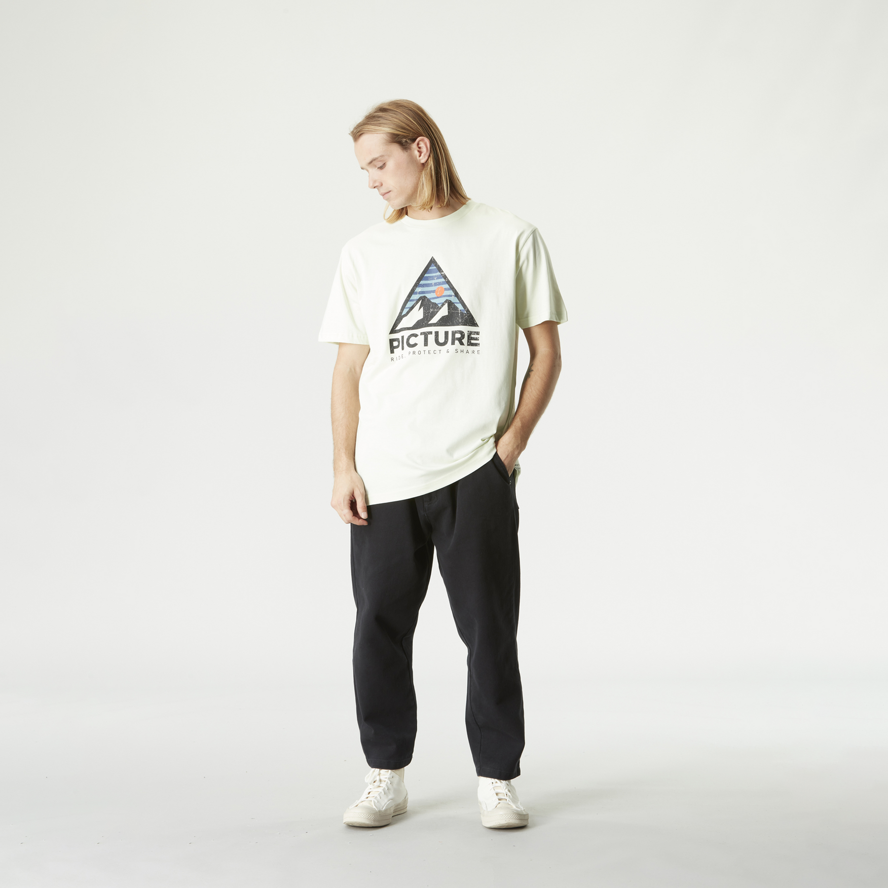 AUTHENTIC TEE __color:Almost_Aqua#1