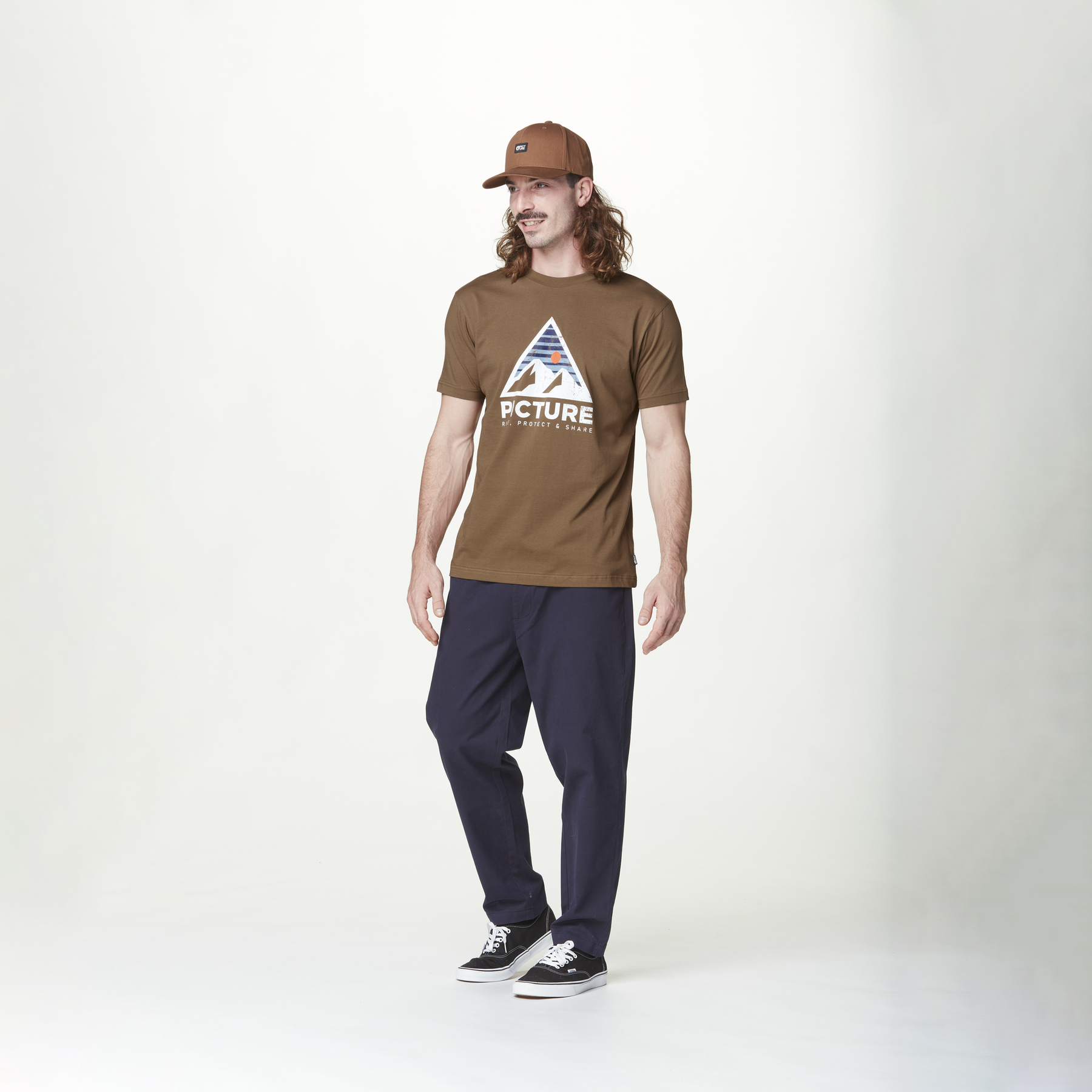 AUTHENTIC TEE __color:Bison#8