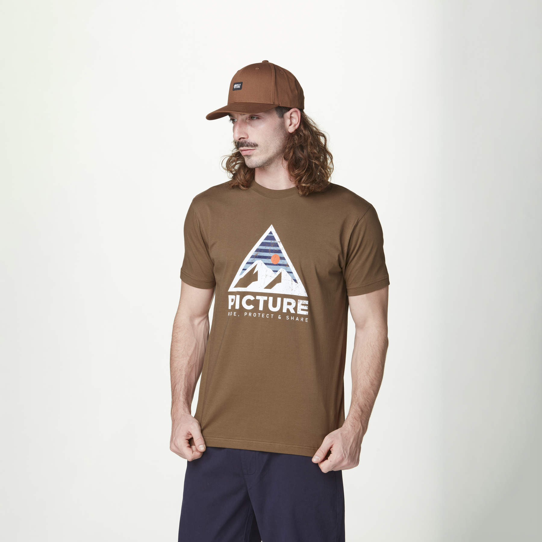 AUTHENTIC TEE __color:Bison#7