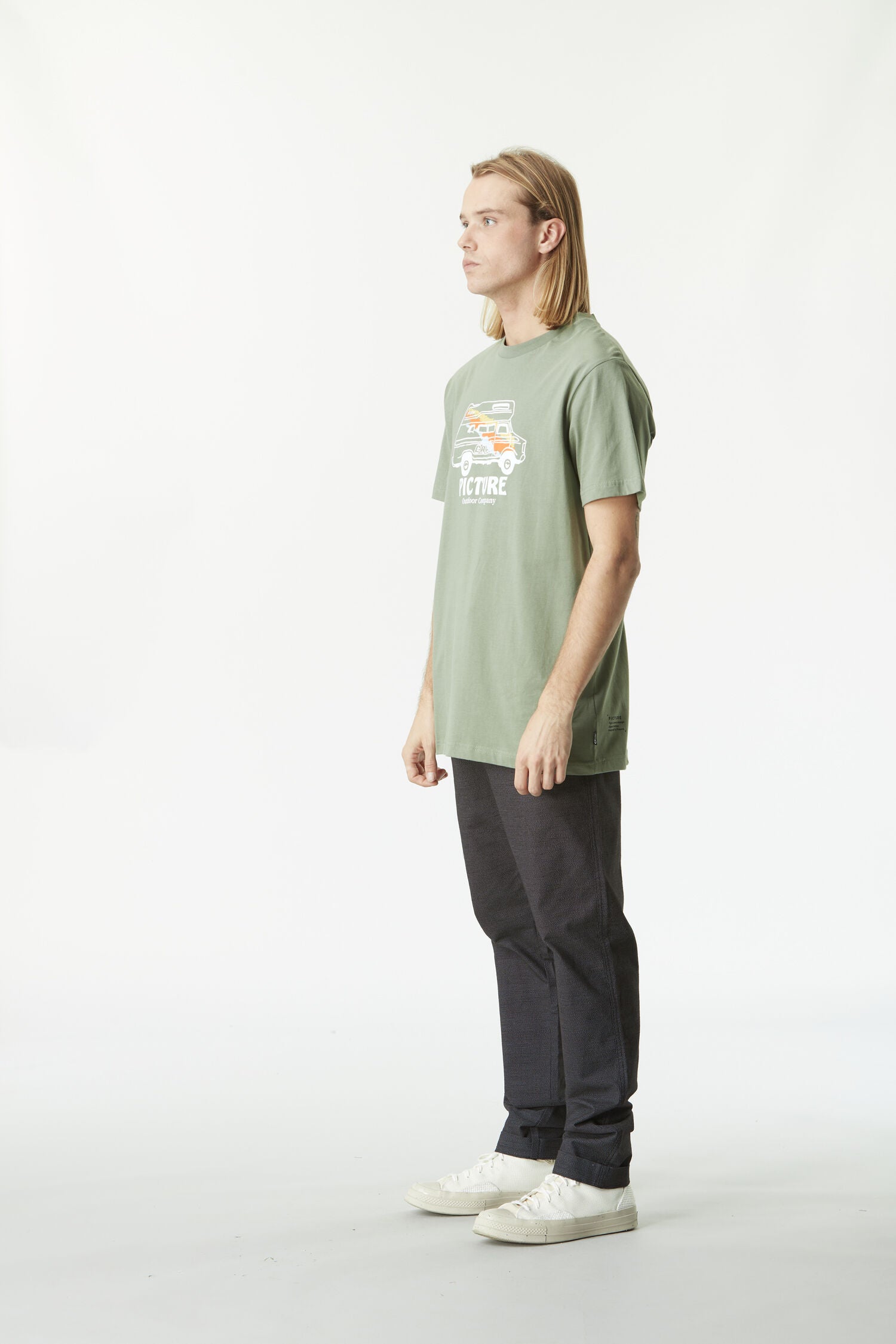 CUSTOM VAN TEE __color:Green_Spray#12