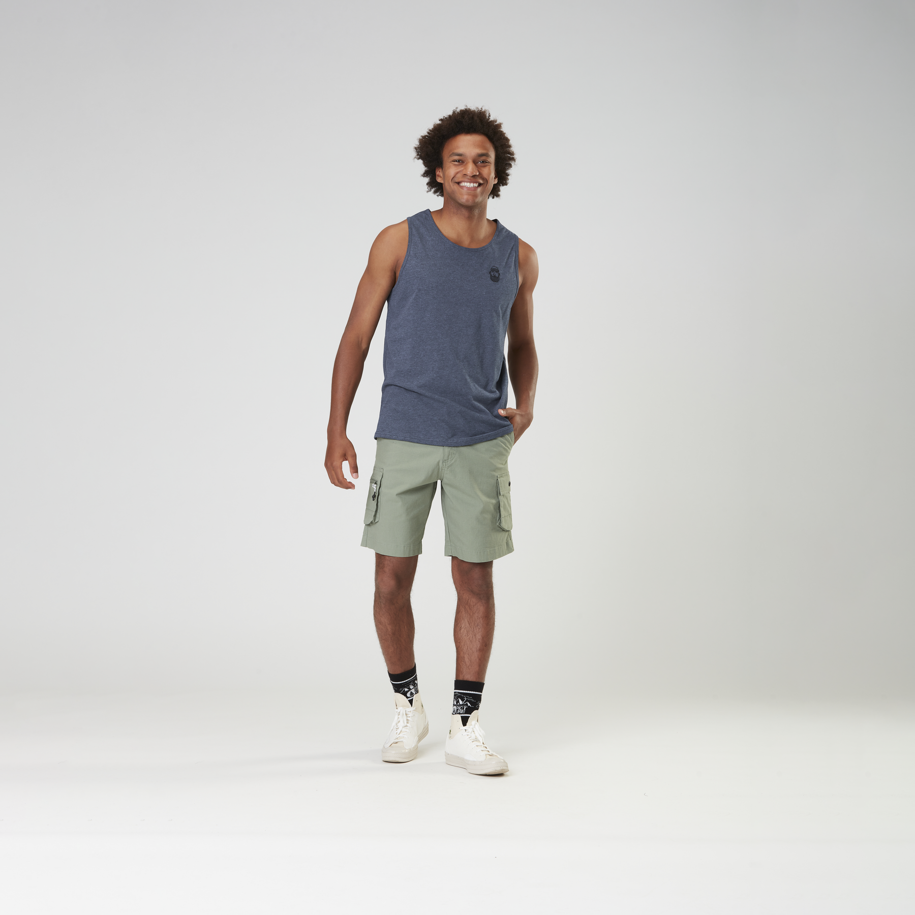 ADAK TANK __color:Dark_Blue_Melange#0