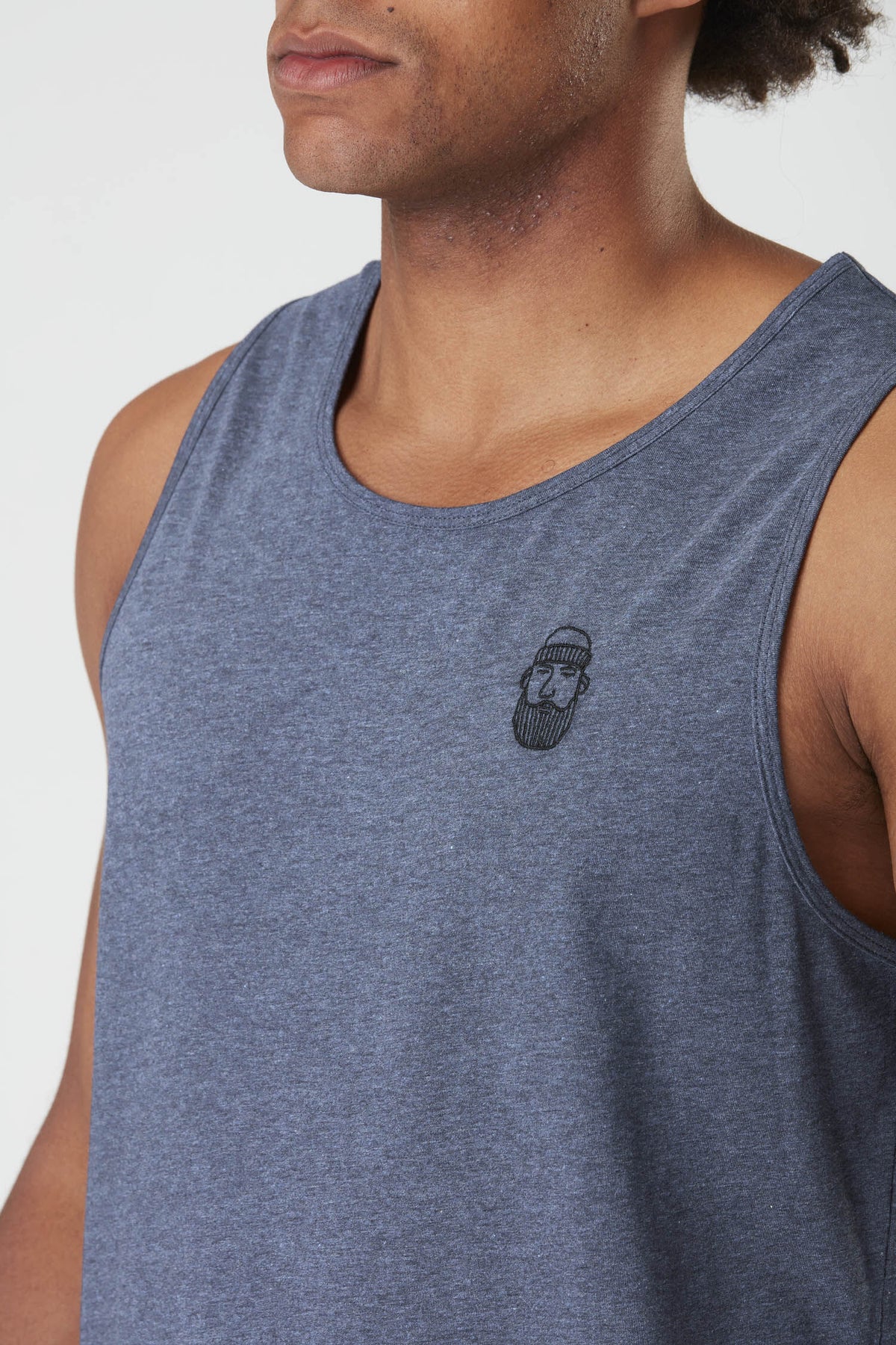 ADAK TANK __color:Dark_Blue_Melange#3
