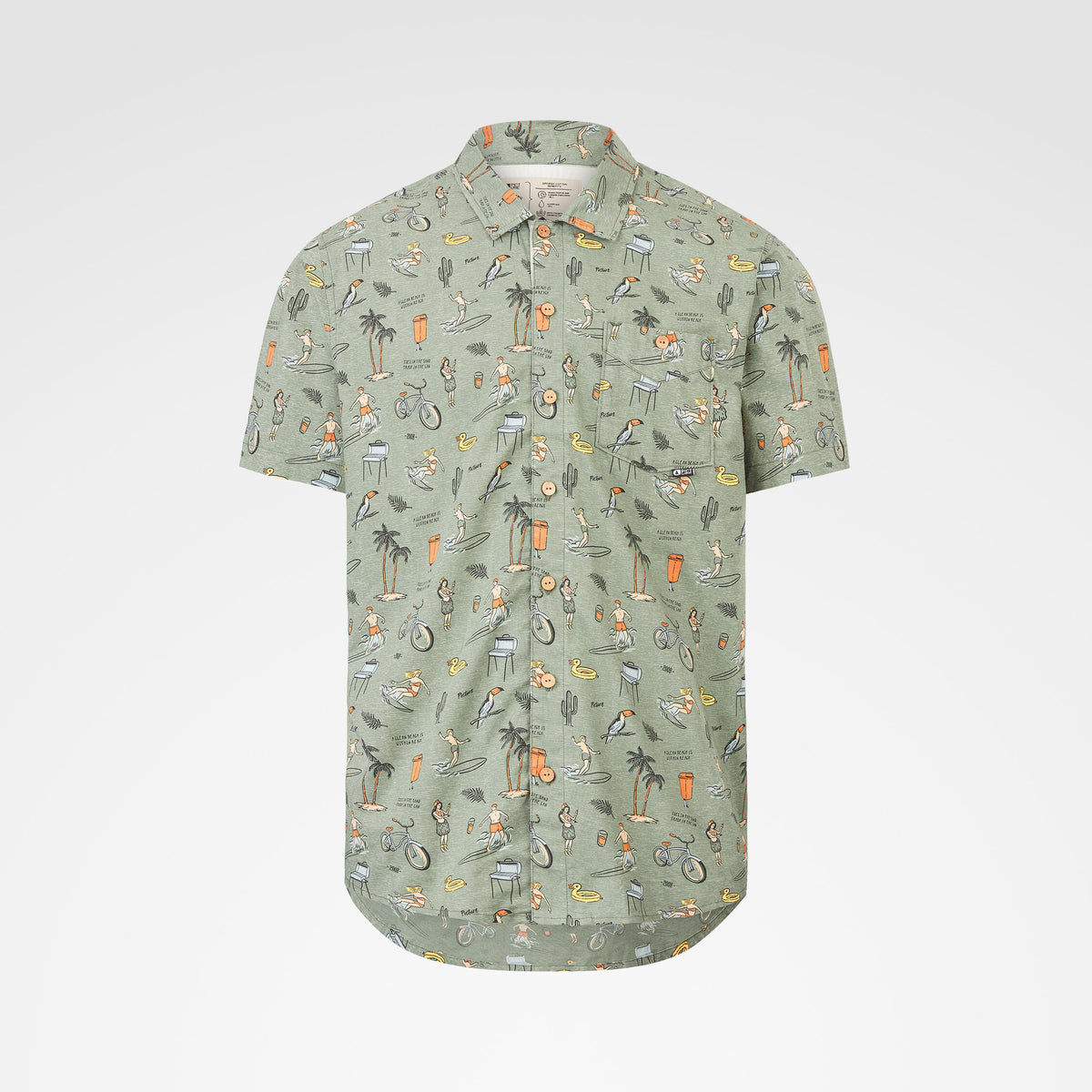 MATAIKONA SS SHIRT __color:Aluha_Print#1