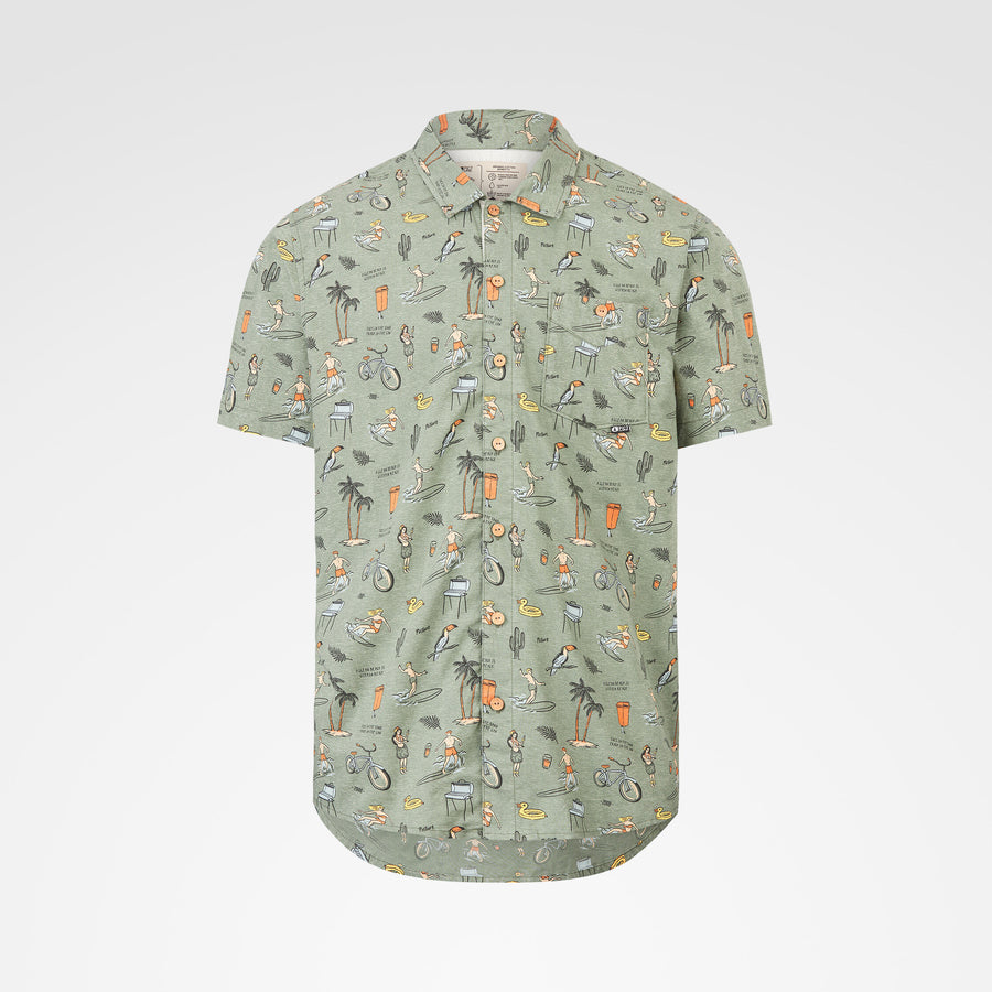 MATAIKONA SS SHIRT __color:Aluha_Print#1