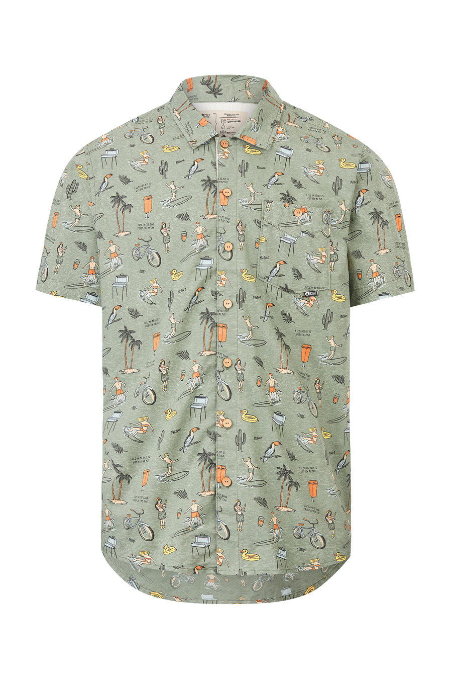 MATAIKONA SS SHIRT __color:Aluha_Print#2