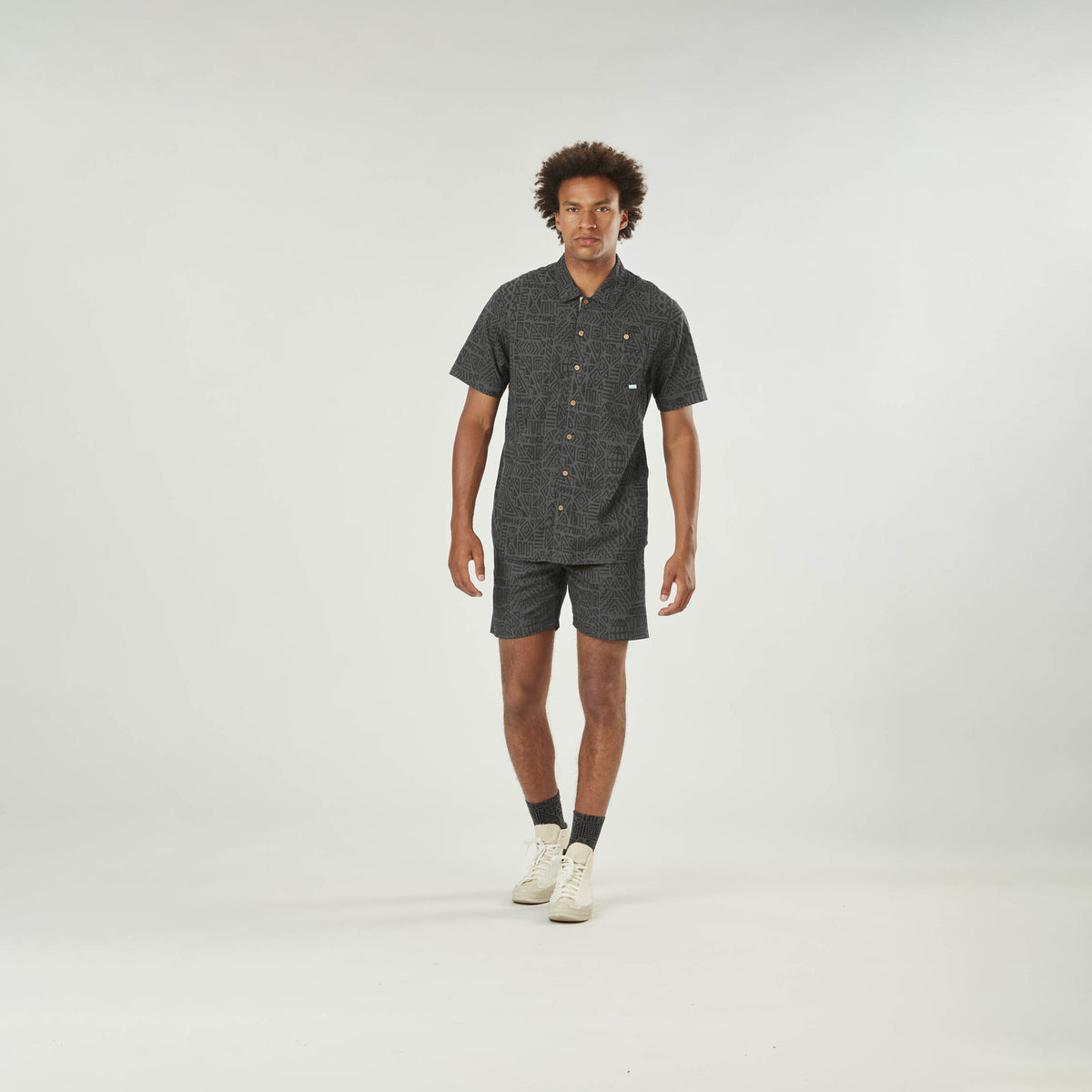 MATAIKONA SS SHIRT __color:Guinea_Print#38