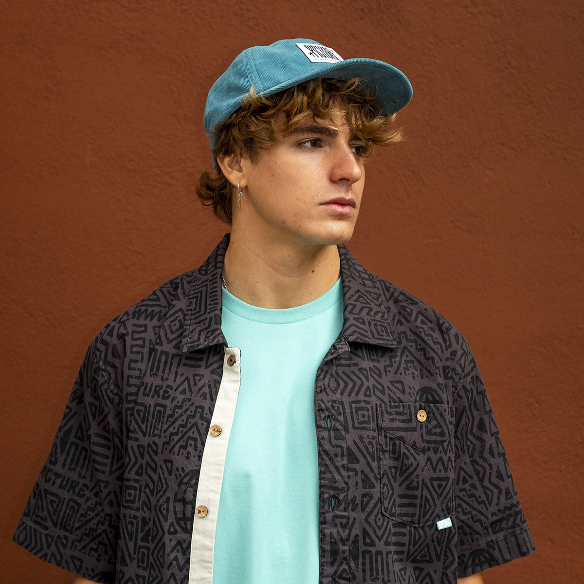 MATAIKONA SS SHIRT __color:Guinea_Print#44
