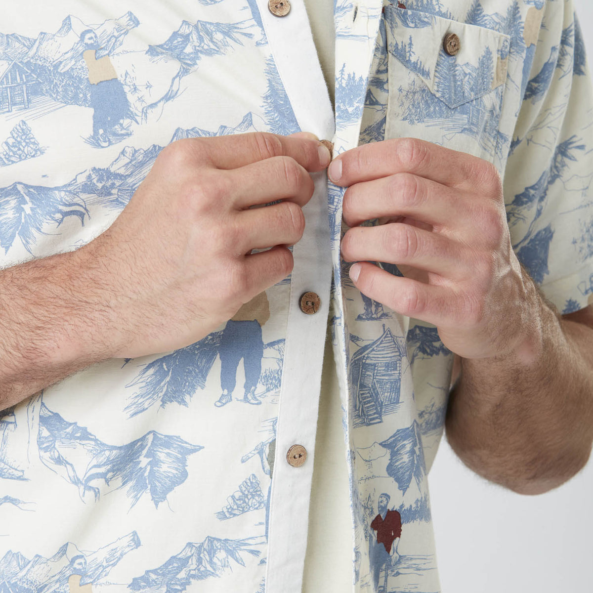 MATAIKONA SS SHIRT __color:Home_Print#54