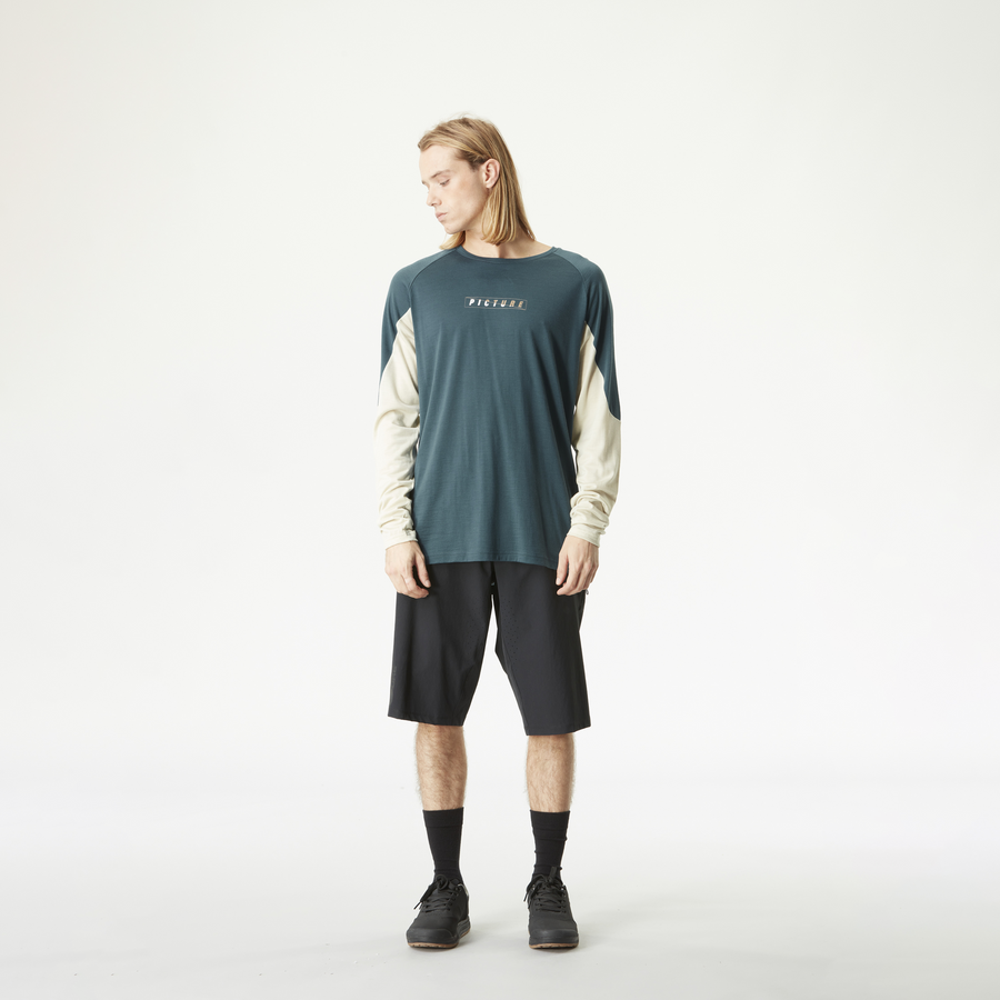 SALINAR MERINO LS TEE __color:Deep_Water#3