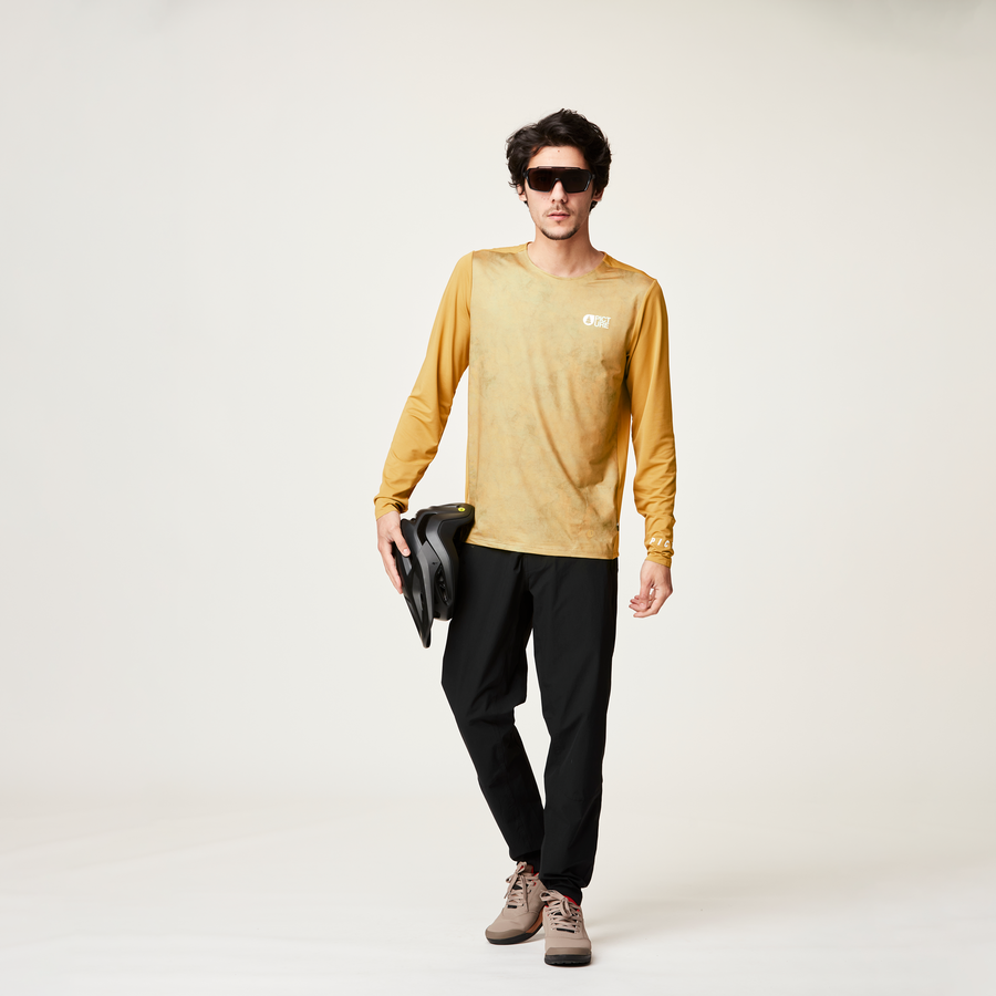 OSBORN PRINTED LS TEE __color:Gold_Earthly#13