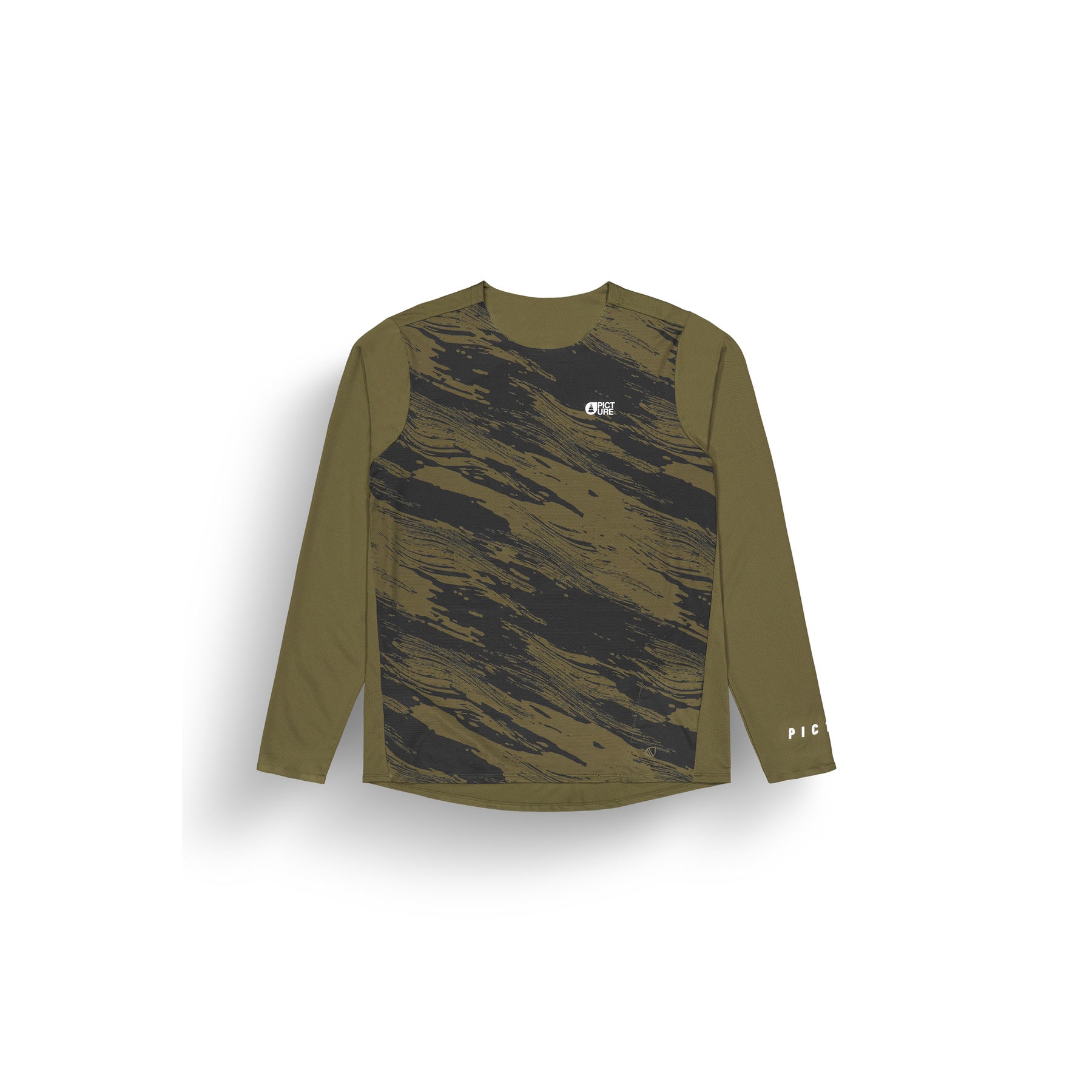 OSBORN PRINTED LS TEE __color:Magma_Tobacco_Print#33