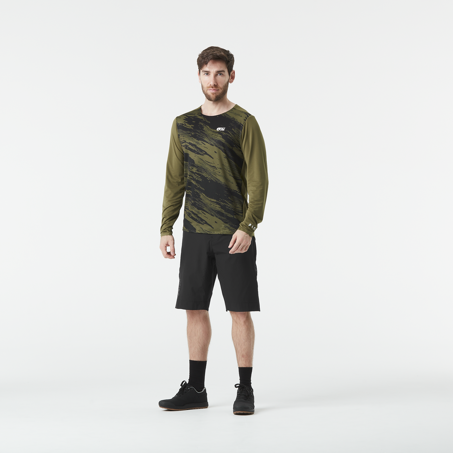 OSBORN PRINTED LS TEE __color:Magma_Tobacco_Print#30