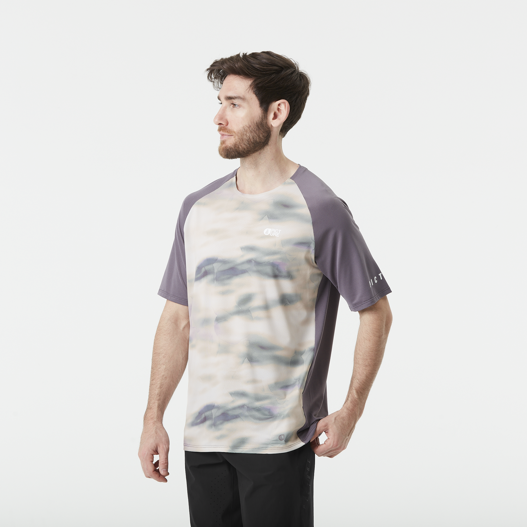 OSBORN PRINTED SS TEE __color:Celerity_Print#1