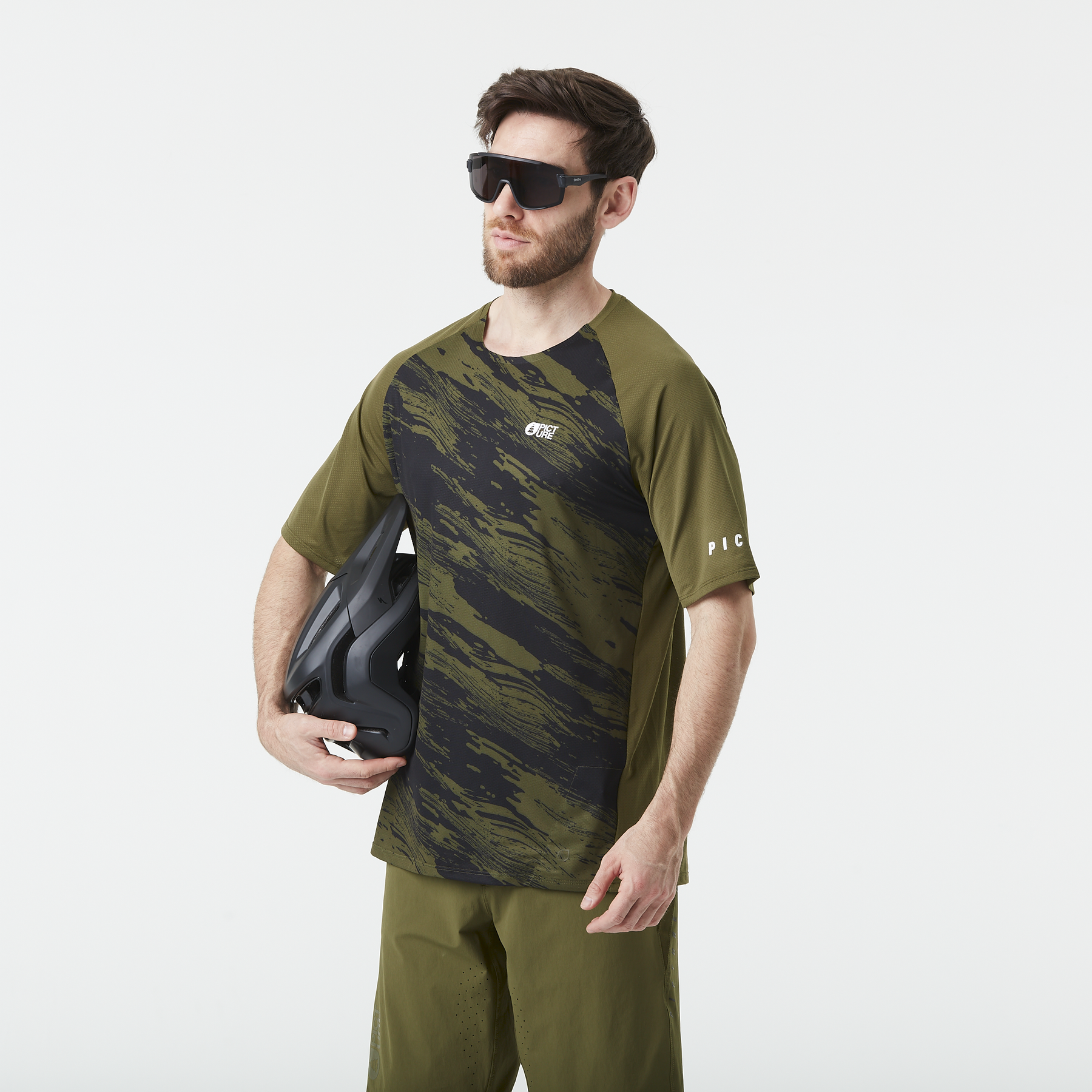 OSBORN PRINTED SS TEE __color:Magma_Tobacco_Print#22