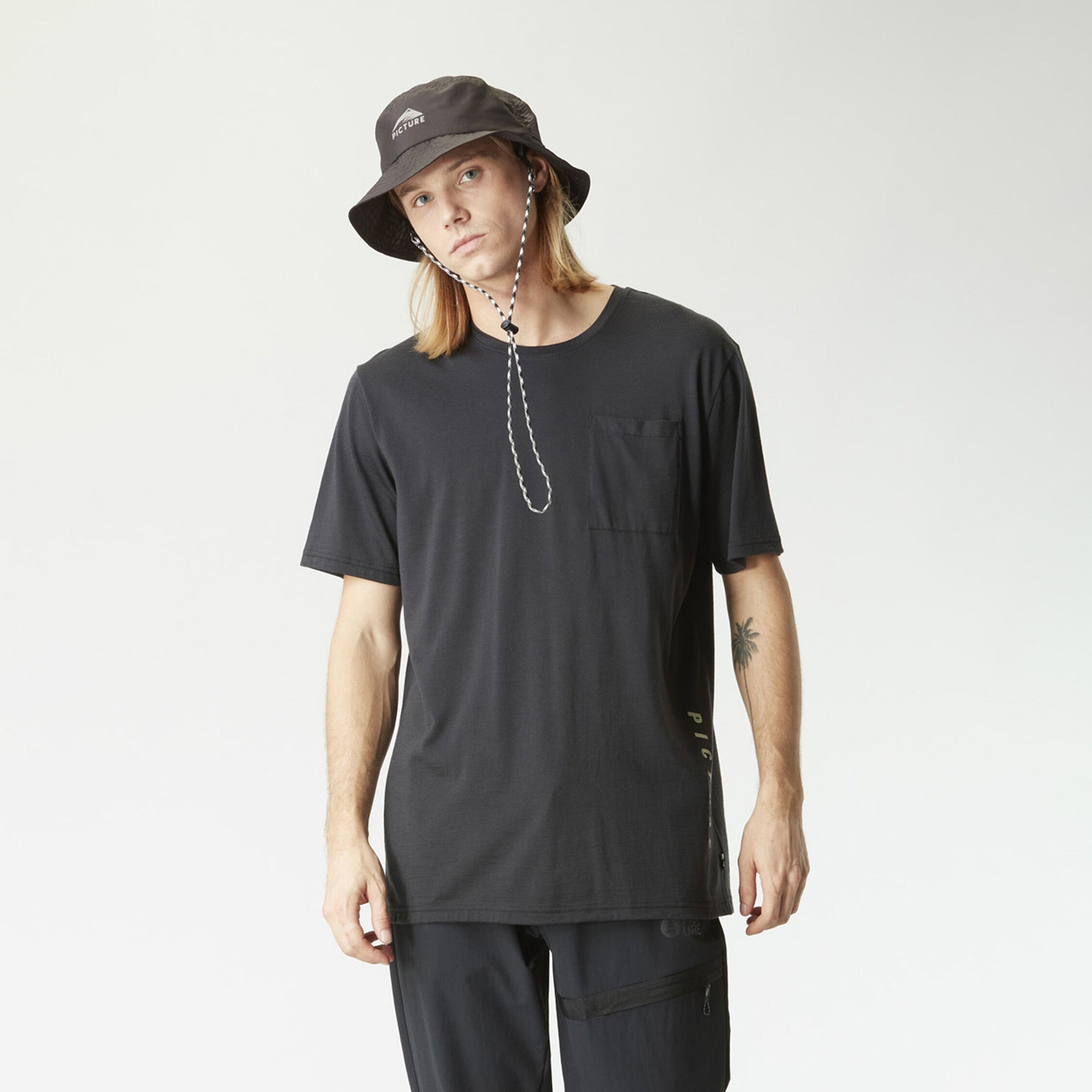 LOXOL MERINO TECH TEE __color:Black#0