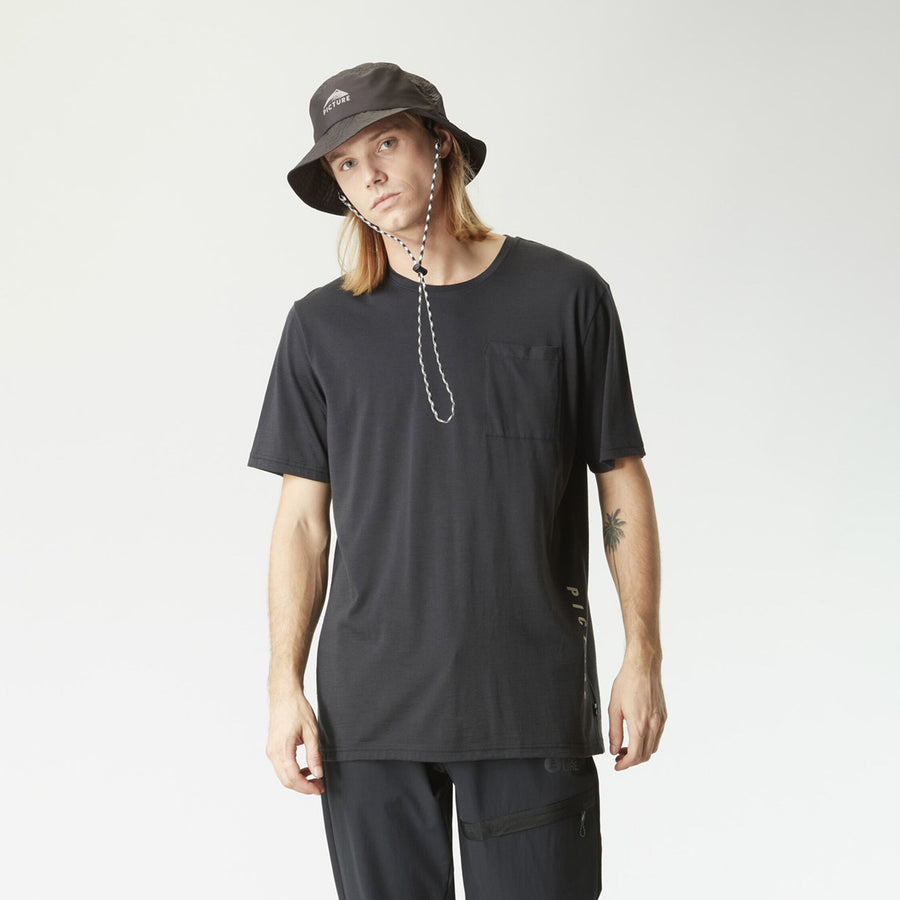 LOXOL MERINO TECH TEE __color:Black#0