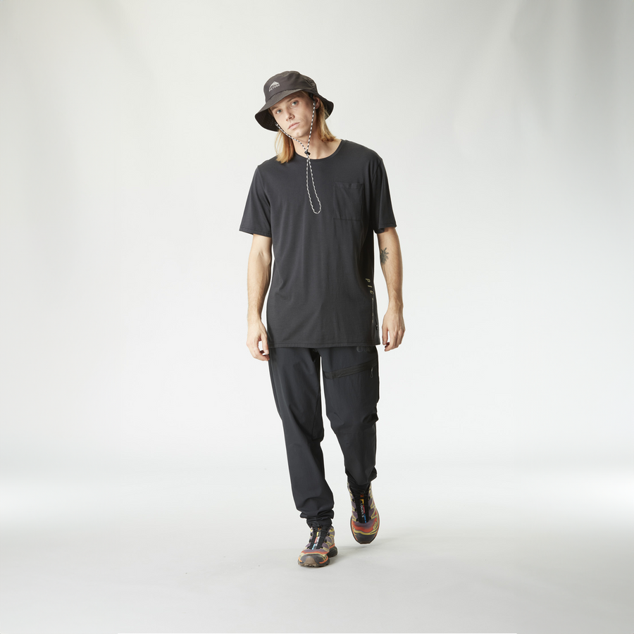 LOXOL MERINO TECH TEE __color:Black#1