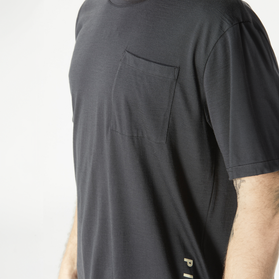 LOXOL MERINO TECH TEE __color:Black#5