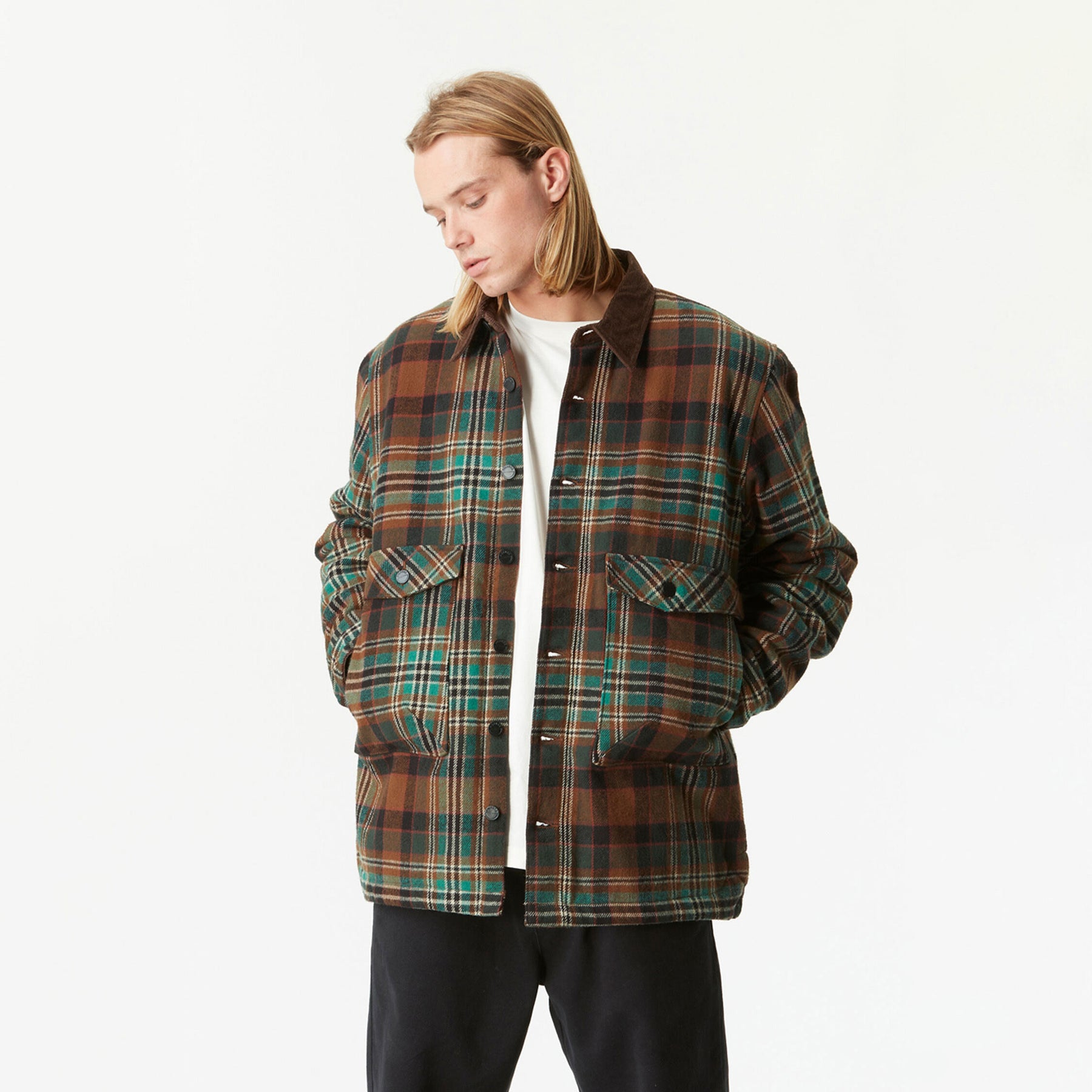 NOLIWA PLAID SHIRT __color:Camel_Plaid#0