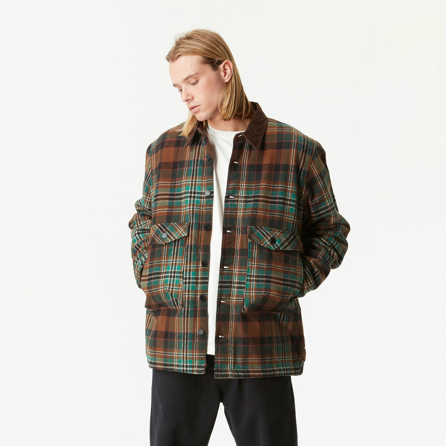 NOLIWA PLAID SHIRT __color:Camel_Plaid#0