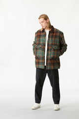 NOLIWA PLAID SHIRT __color:Camel_Plaid#3