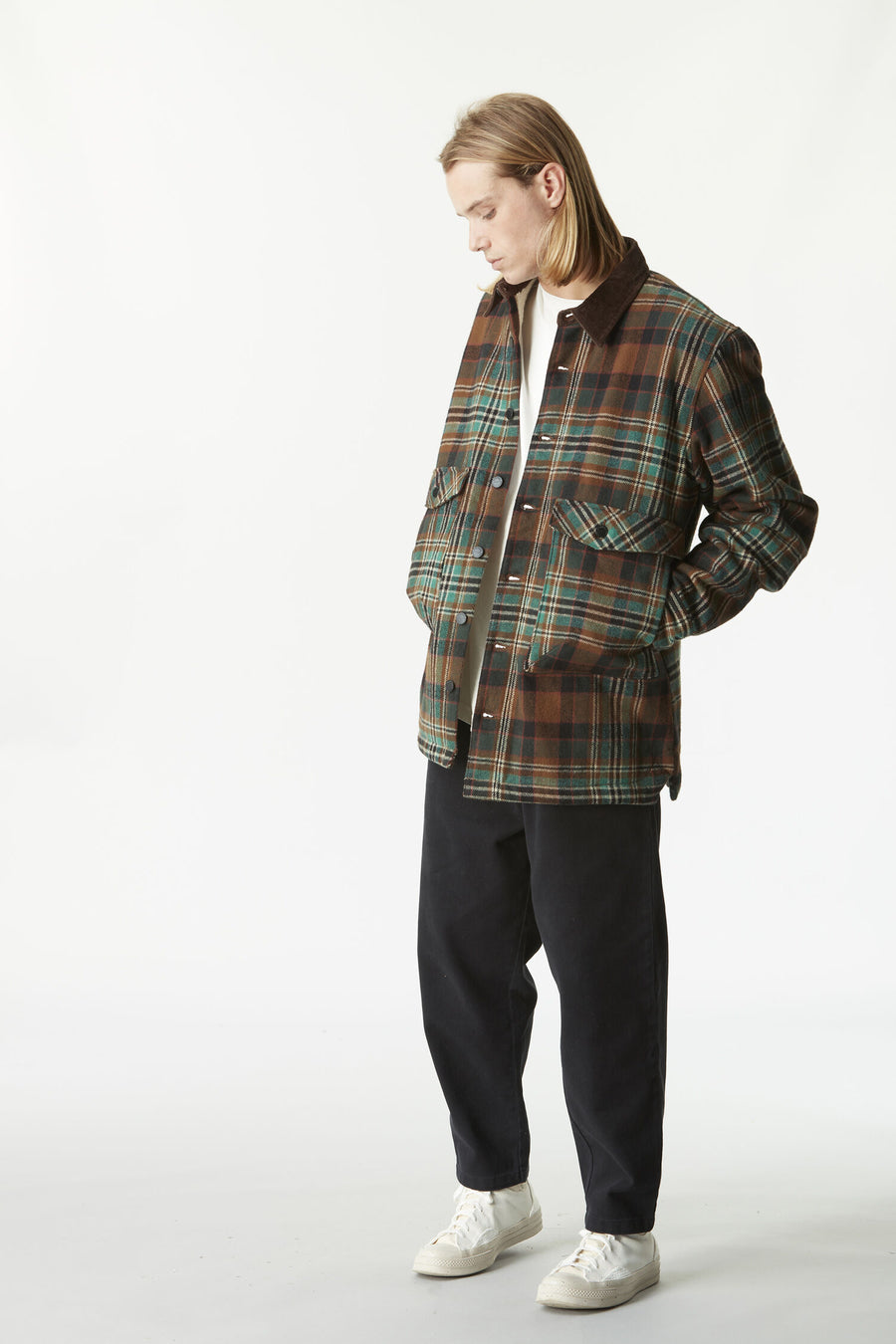 NOLIWA PLAID SHIRT __color:Camel_Plaid#5