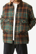 NOLIWA PLAID SHIRT __color:Camel_Plaid#6