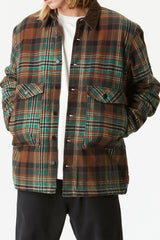 NOLIWA PLAID SHIRT __color:Camel_Plaid#6