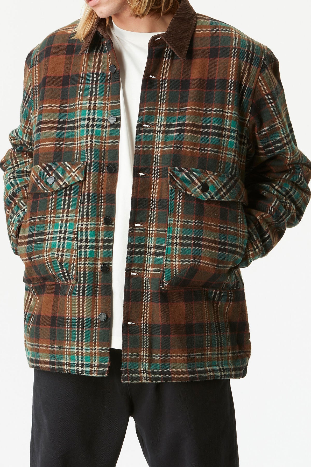 NOLIWA PLAID SHIRT __color:Camel_Plaid#6