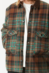 NOLIWA PLAID SHIRT __color:Camel_Plaid#7