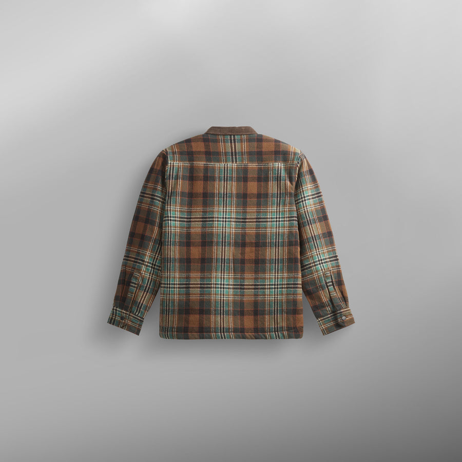 NOLIWA PLAID SHIRT __color:Camel_Plaid#2