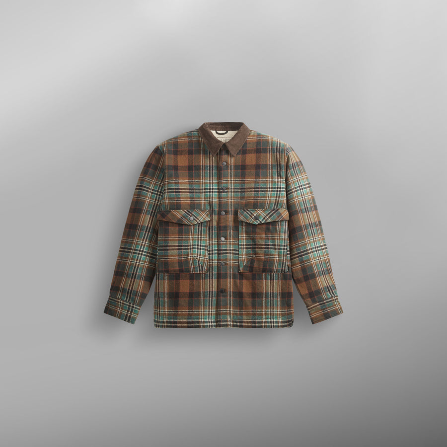 NOLIWA PLAID SHIRT __color:Camel_Plaid#1