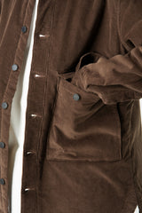 NOLIWA CORDUROY SHIRT __color:Dark_Chocolate#5
