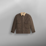 NOLIWA CORDUROY SHIRT __color:Dark_Chocolate#1