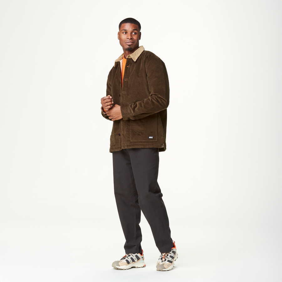 NOLIWA CORDUROY SHIRT __color:Dark_Chocolate_Plaid#9