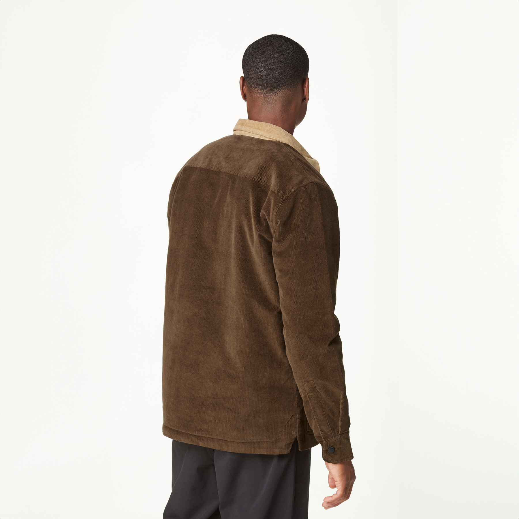 NOLIWA CORDUROY SHIRT __color:Dark_Chocolate_Plaid#10