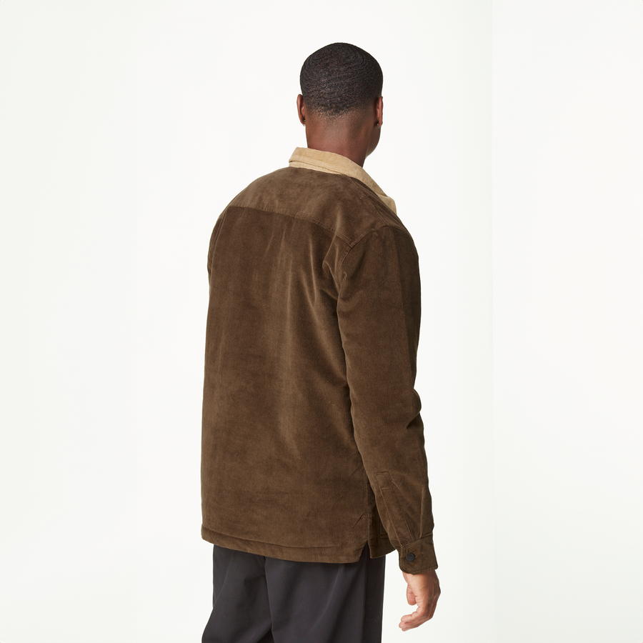 NOLIWA CORDUROY SHIRT __color:Dark_Chocolate_Plaid#10