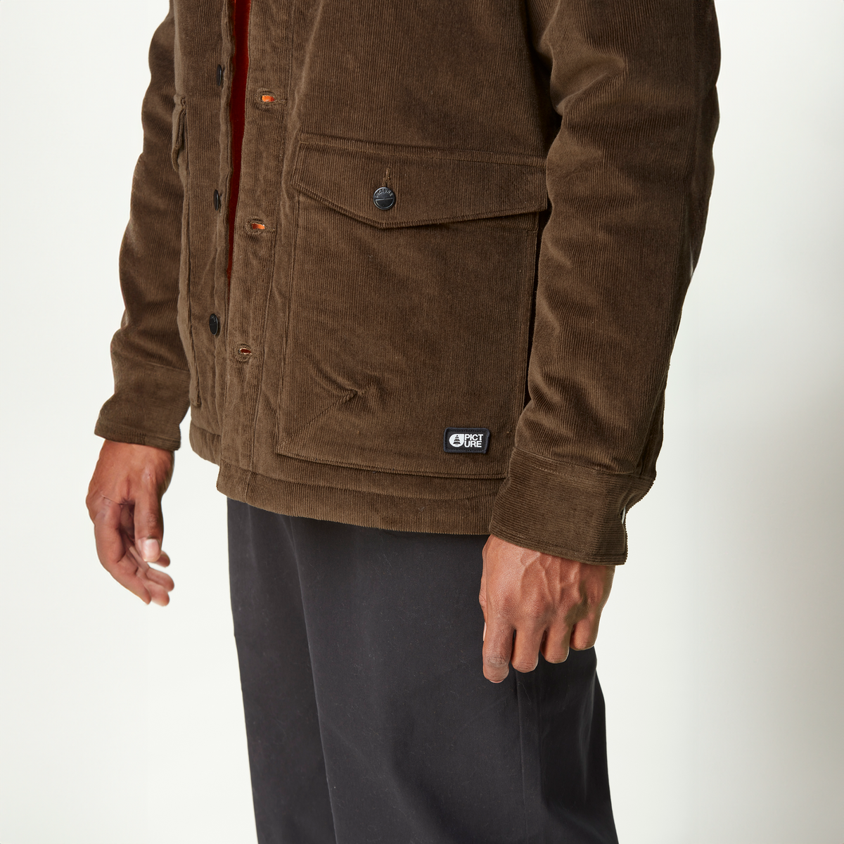 NOLIWA CORDUROY SHIRT __color:Dark_Chocolate_Plaid#11