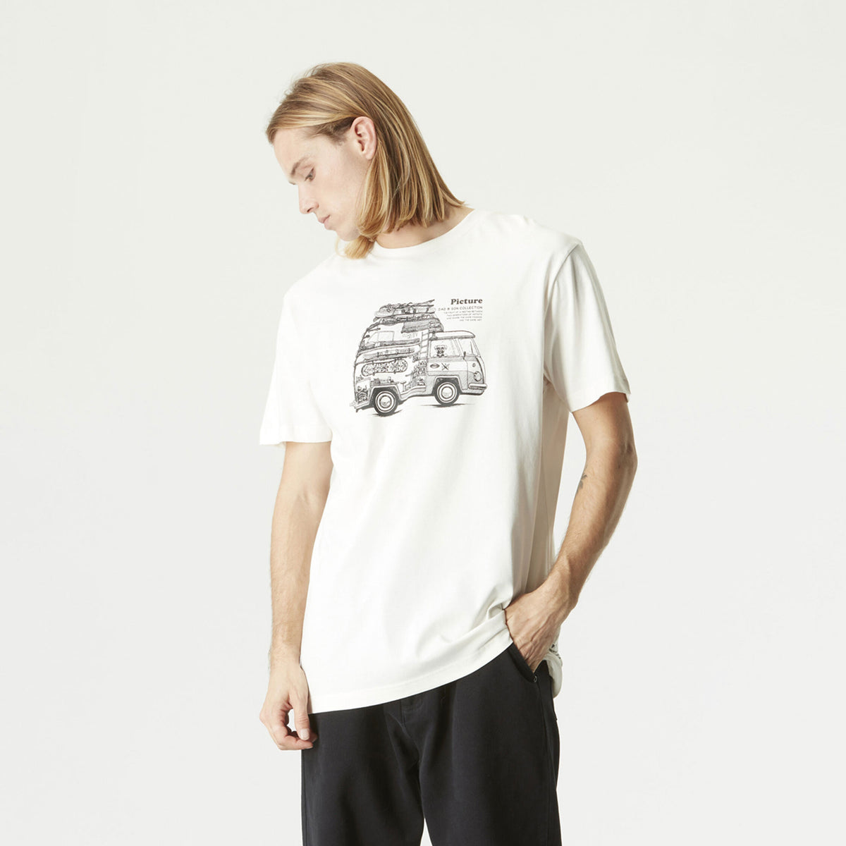 D&S DOGTRAVEL TEE __color:Natural_White#0