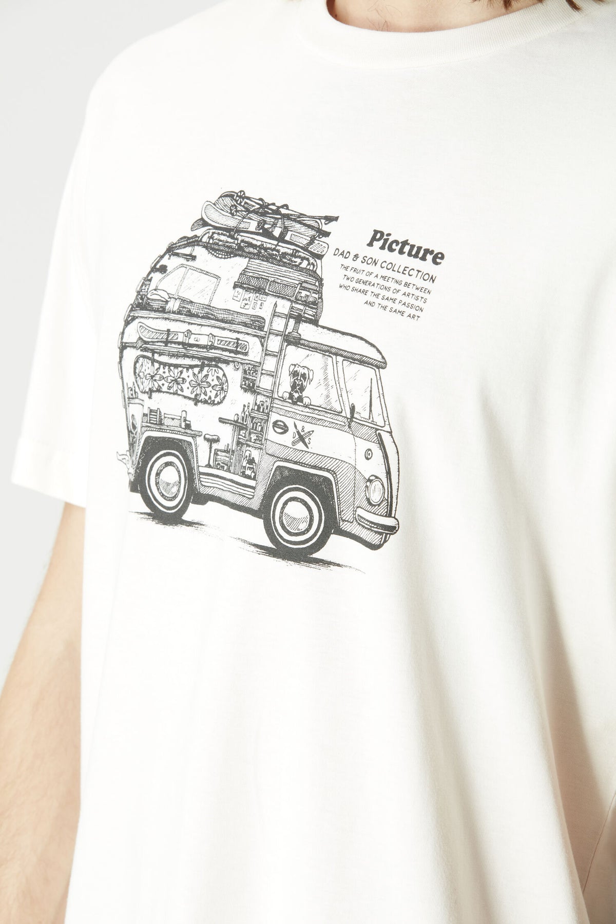 D&S DOGTRAVEL TEE __color:Natural_White#9