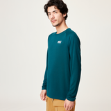 TIMONT LS TECH TEE __color:Deep_water#10