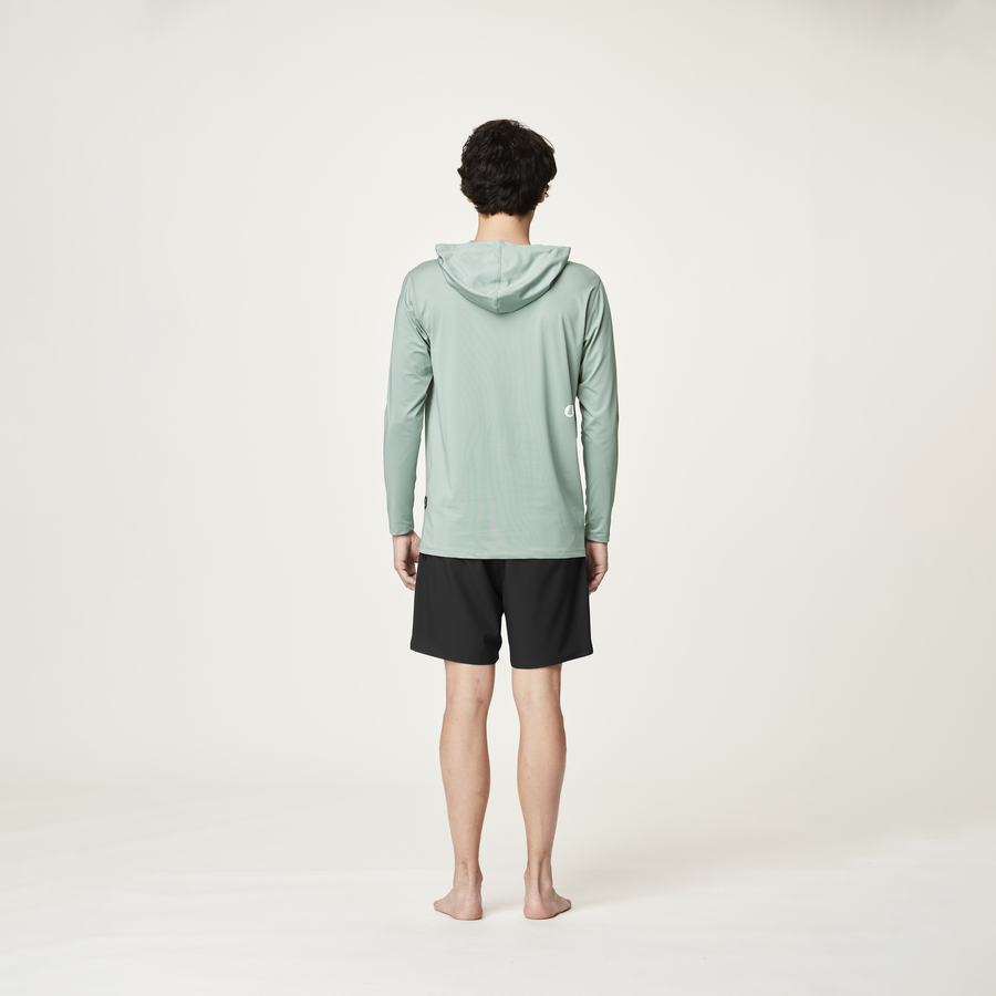 HOOD SURF TEE __color:Lily_pad#1