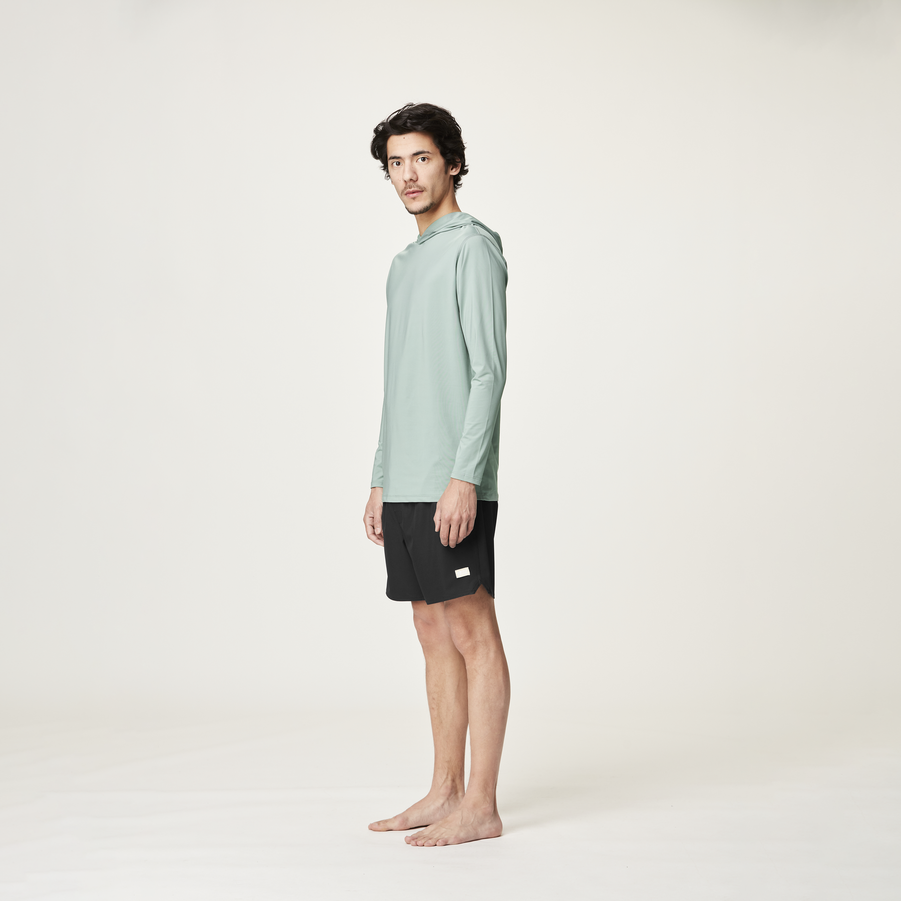 HOOD SURF TEE __color:Lily_pad#2