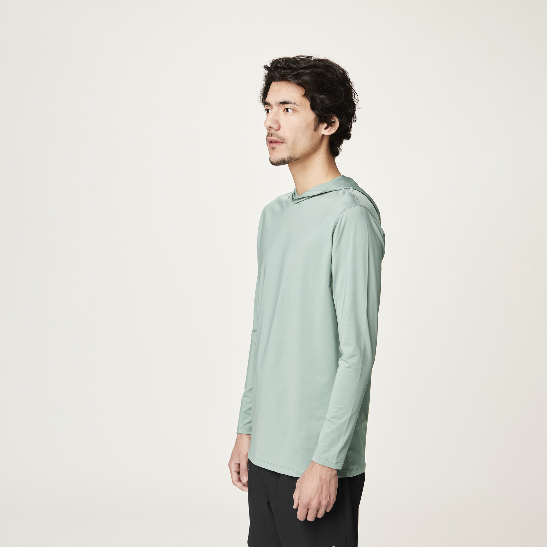 HOOD SURF TEE __color:Lily_pad#3