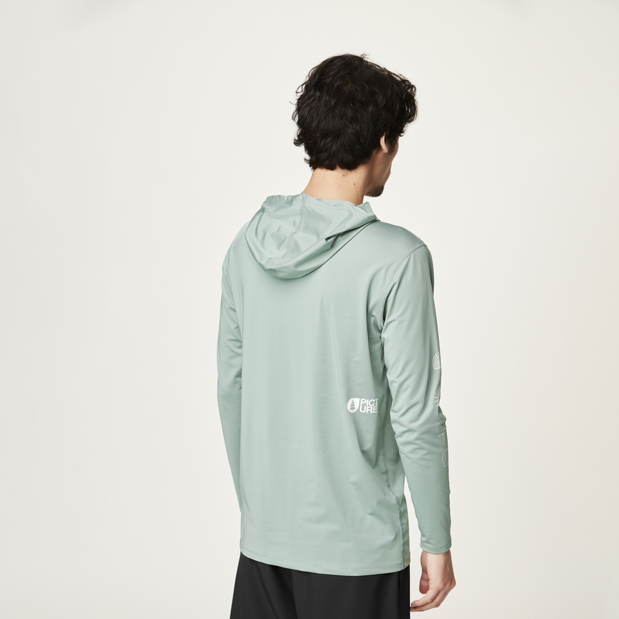 HOOD SURF TEE __color:Lily_pad#4