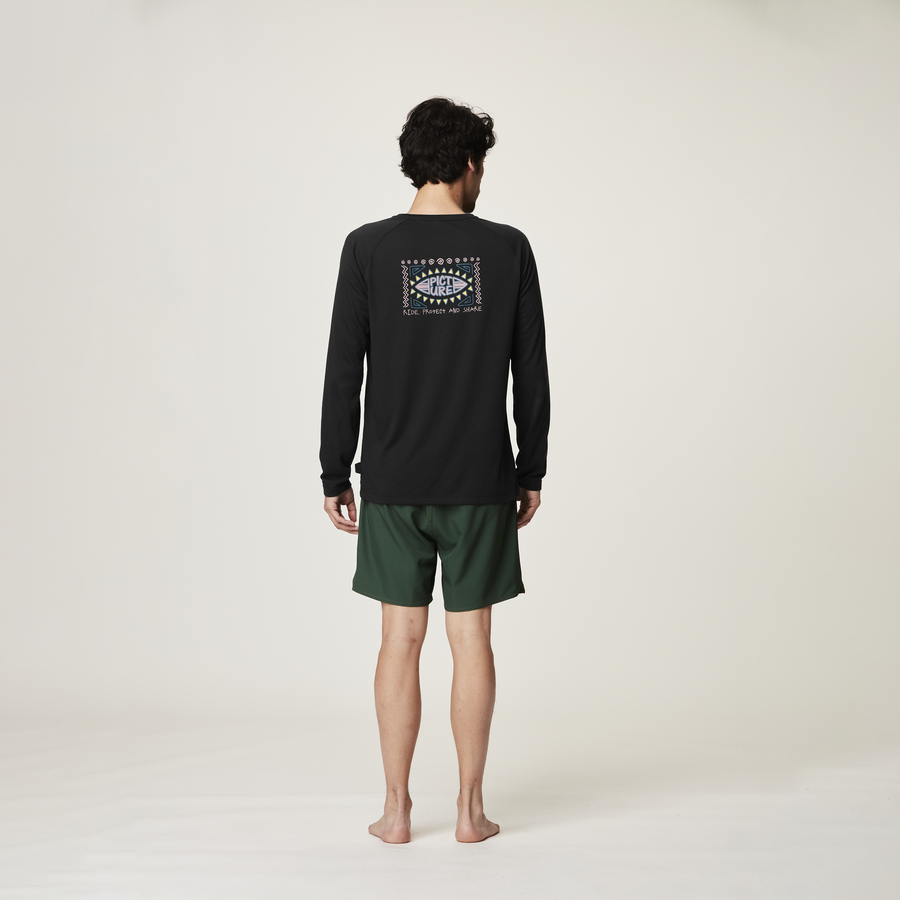 MARIBO LS SURF TEE __color:Black_RPS#1