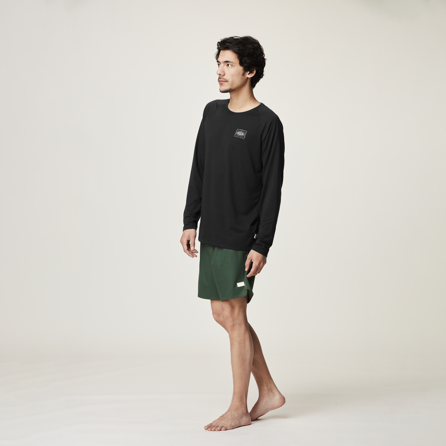 MARIBO LS SURF TEE __color:Black_RPS#2